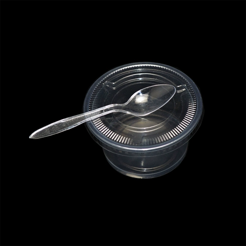 Один -время экологически чистая чаша PP Puding Cup Plastic 1000/кусок с бесплатной доставкой крышки