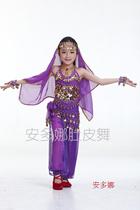 61 childrens belly dance new suit Shailless Indian dance performance Out of service girls practice dance costumes