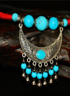 丽江原创民族风装饰品项圈吊坠