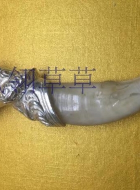 复古牙齿吊坠保护套项链包银