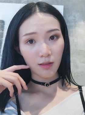 choker周冬雨同款项圈原宿锁骨链