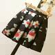 Spring and Autumn New Korean Style High Waisted Slim Printed Skirt