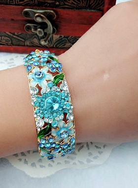 景泰蓝手镯礼物复古女