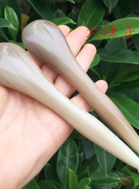 天然拨筋眼部经络按摩棒眼霜导入