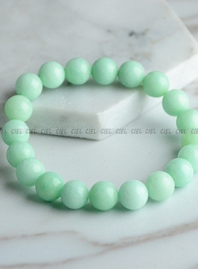 原创天河石玉髓手串送闺蜜