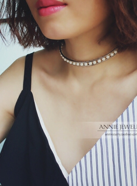 AnnieJewelry珍珠项圈choker
