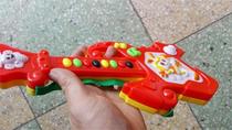 Guitar guitarism Toy Button Type 8 Key Guitar Double Mode Kid Early Enlightenment Pronouncing Musical Instrument Plastic Toys