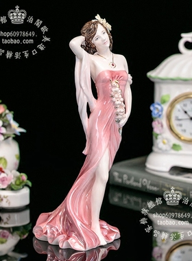 英国Coalport限量摆件桌面欧式