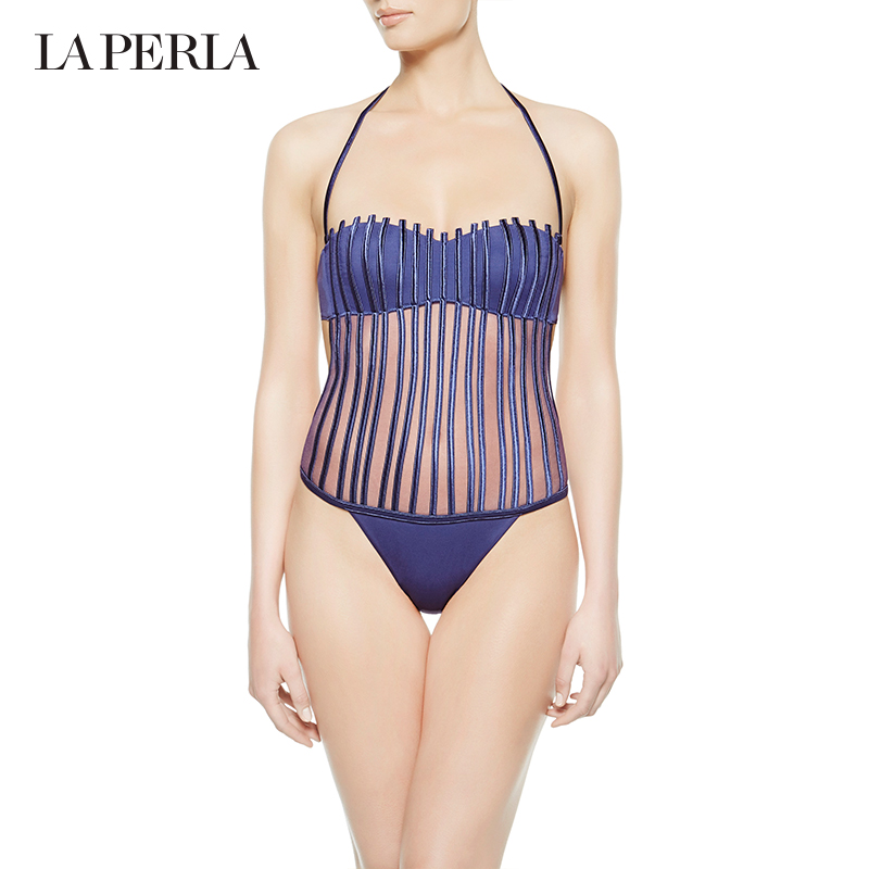 La Perla女士泳衣新品Graphique Couture系列性感比基尼連體衣