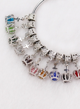 潘杜拉适用活动小皇冠diy饰品