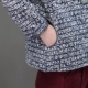 Sui 2018 Xuân-Hè Mới Kích thước lớn Nữ Cotton dài tay Áo khoác ngắn Áo khoác cotton mỏng Áo sơ mi nữ - Áo khoác ngắn áo khoác da nữ Áo khoác ngắn