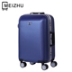Khung nhôm xe đẩy trường hợp 20 inch nội trú nữ 24 inch nam sinh viên phổ quát hành lý mật khẩu hộp da du lịch - Va li vali kéo du lịch Va li