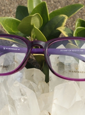 天然水晶眼镜 石头镜 TR90镜框 适合平光老花近视   附鉴定证书