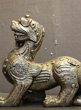 中式风招财貔貅玄关开业礼品摆件