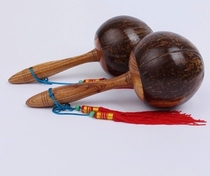 Wave Musical Instrument Coconut Husk Sand Ball Sandhammer Beats Coconut sandball KTV Prop Sand Hammer Percussion Instrument Hot Pin Recommendation