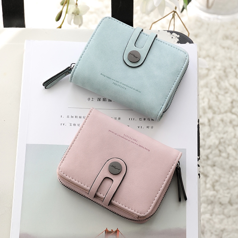 2018新款女短款学生卡包日韩小钱包 普瑞蒂箱包钱包