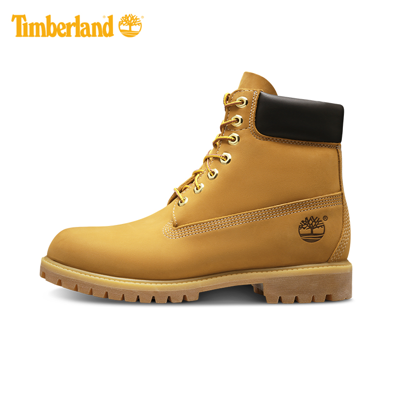 【明星款】Timberland添柏嵐牛皮防水經典黃靴男鞋|10061