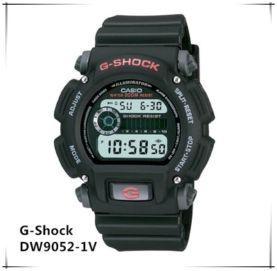 CASIO卡西欧手表G-SHOCK DW-9052-1V/2V/1B/GBX防水户外运动手表-图1