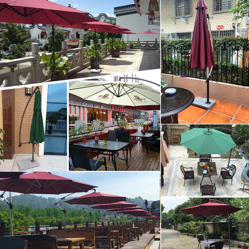 远茂遮阳伞户外小型地中海户外伞 YM远茂家具遮阳伞
