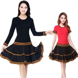 涪舞 Летний танцующий комплект для пожилых людей, коллекция 2022, короткий рукав, для среднего возраста