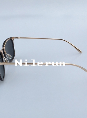 nilerun蝶形鼻梁太阳镜明星同款