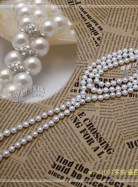 高端大气衣服配饰流行珍珠项链