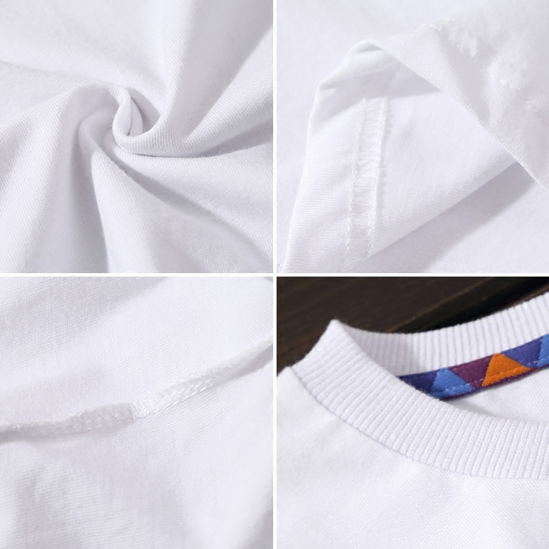 短袖男欧美女孩印花潮流纯棉t恤 冠军狮丹T恤