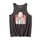 Nhật nam nam áo len cotton lỏng mùa hè hói mới print bản gốc in áo thể thao nam mồ hôi nam - Áo vest cotton Áo vest cotton