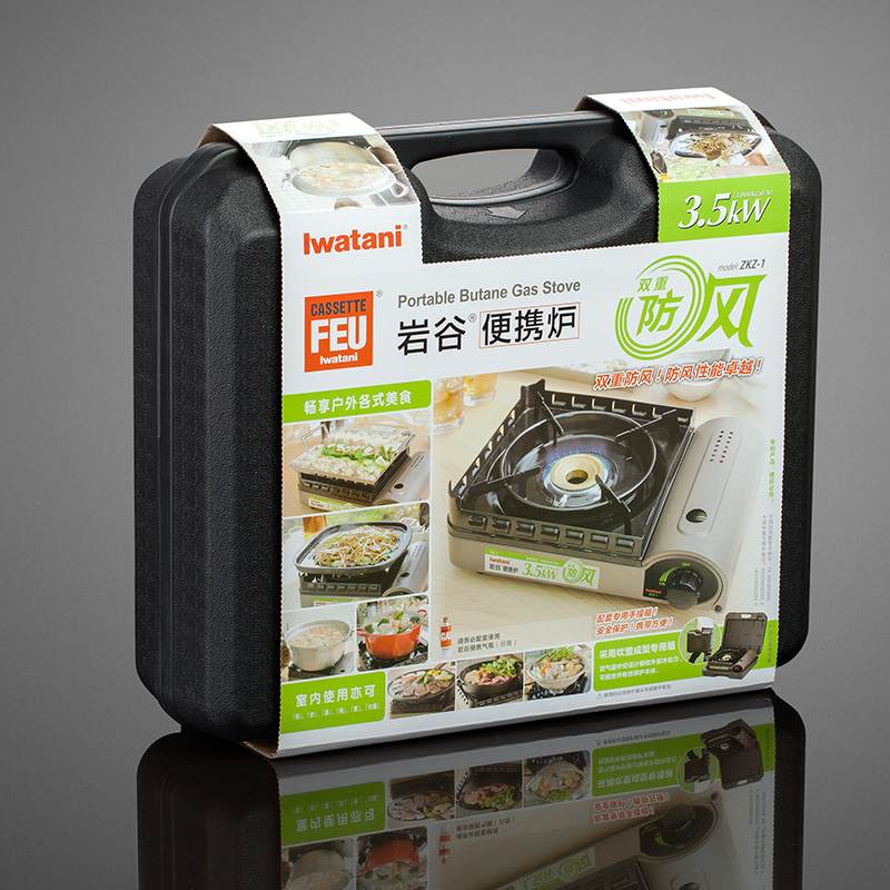 3.5KW 户外专用便携卡式炉野炊燃气炉瓦斯炉防风炉具 岩谷 猛火 3.5KW 户外专用便携卡式炉野炊燃气炉瓦斯炉防风炉具 岩谷 猛火