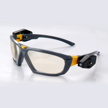 Laurel supplies with lele anti-shock glasses with LED light lighting learning anti-UV fashion glasses