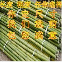 Bamboo Pole Courtyard Vegetable Garden Vegetable Garden Vegetable hitch Fence Gardening Fence Bamboo Fence Bamboo Fence Flag Bamboo pole