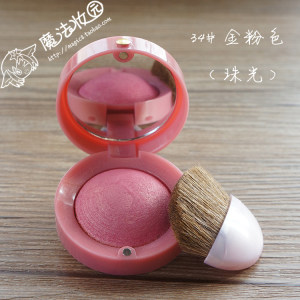 bourjois/妙巴黎烘焙胭脂腮红彩妆修容腮红裸妆自然持久带刷正品