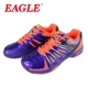 EAGLE Eagle thương hiệu giày cầu lông Giày nam giày thể thao nữ đích thực chống trượt hấp thụ đặc biệt mới thoáng khí - Giày cầu lông