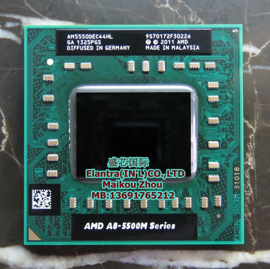 AMD A8-5550M 原裝正式版 AM5550DEC44HL 筆記本 CPU A8-5500M