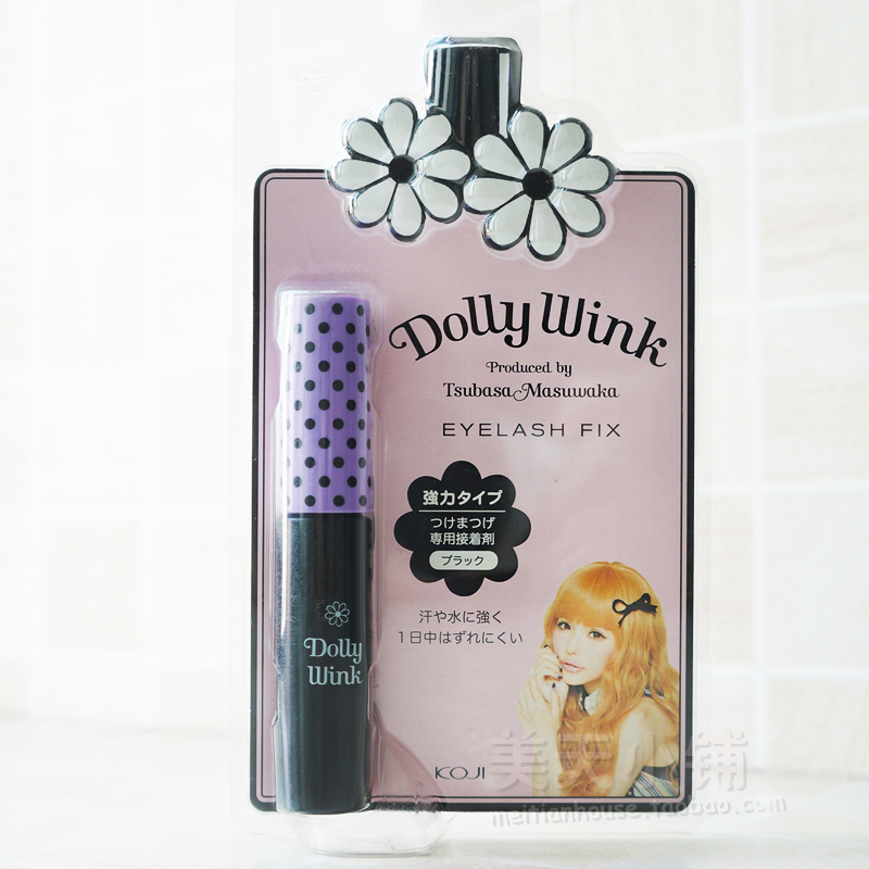 日本蔻吉益若翼 KOJI DOLLY WINK 假睫毛膠水黑色超粘
