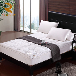 easYum/翼然加厚双层羽绒床垫酒店鹅绒垫单双人可折叠床褥