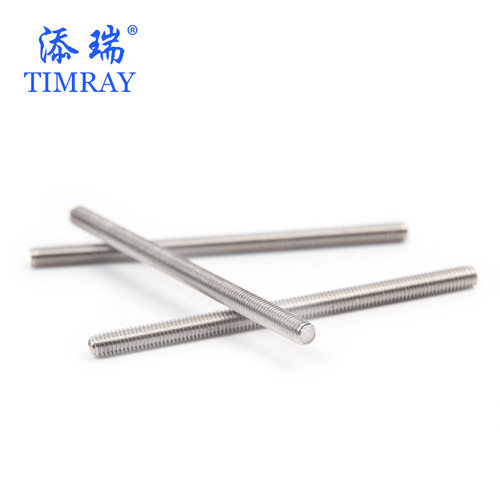 304不锈钢丝杆螺柱全牙螺纹杆1米牙条M4M5M6M8M10M12M14-M30*1000 - 图0