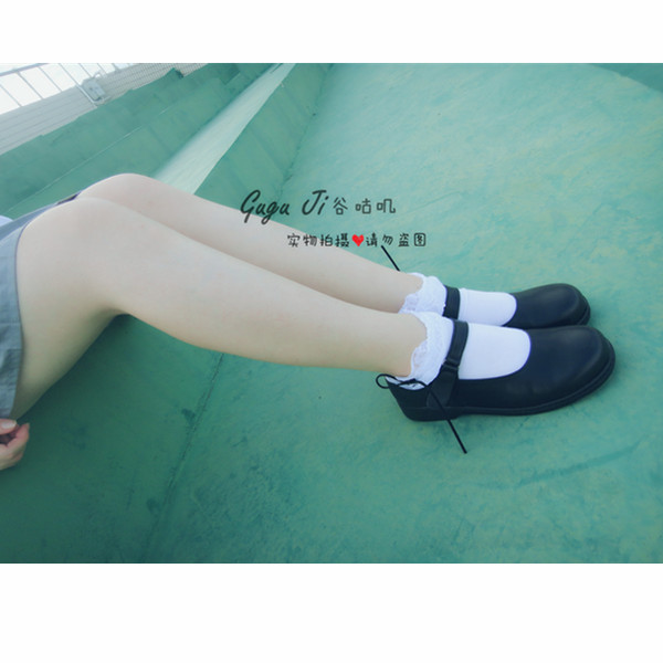 娃娃鞋日系百搭洛麗塔圓頭女僕鞋cos皮鞋 制服鞋學生鞋lolita皮鞋