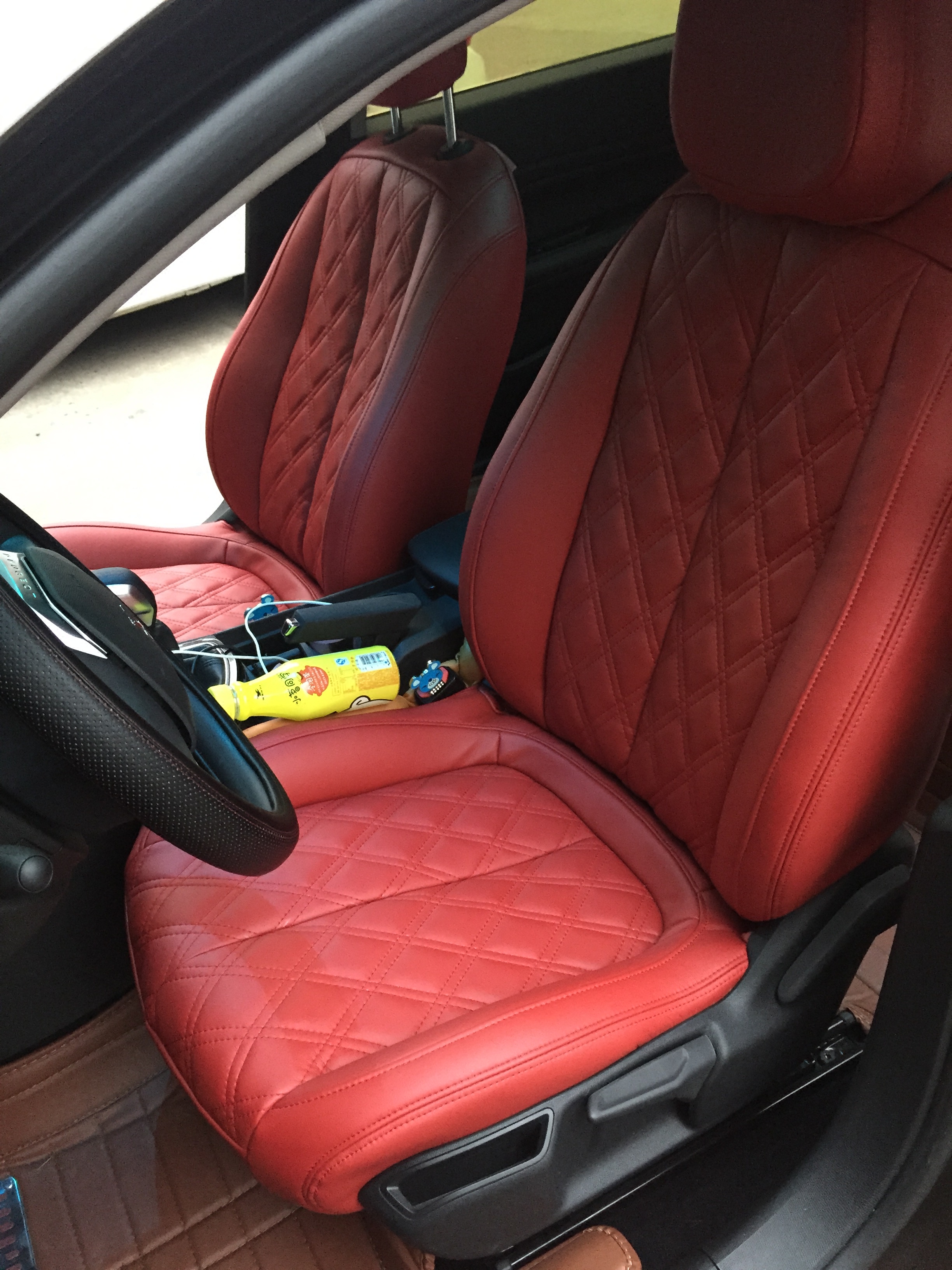 长沙订做包真皮座椅标致408  308 新408 3008改装真皮座椅套坐垫 - 图0