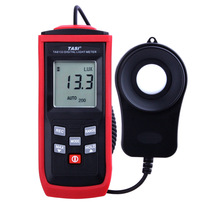 Teansa Digital Illuminometer Digital Illuminometer TA8133 Luminosity Meter Brightness Meter 200 thousand LUX