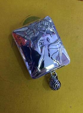 心经送妈妈纯银毛衣链吊坠