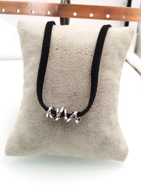 925纯银脖子带迪丽热巴同款项链