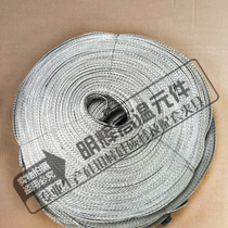 Pure aluminium wire woven with silicon carbon rod aluminium wire conductive woven with aluminium wire woven with connection belt