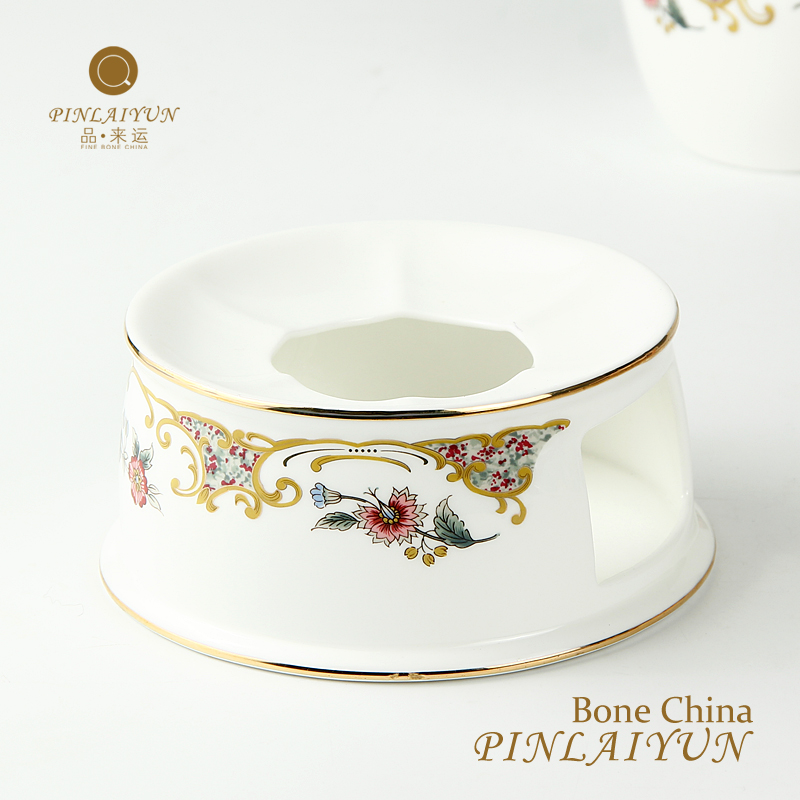 Tea set teapot ceramic insulation furnace heating base bone porcelain tea warmer warm tea stove tea warmer tea set accessories