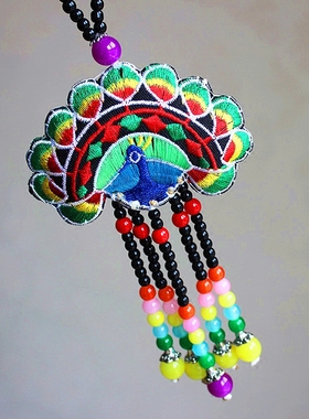 民族风毛衣链长款项链吊坠