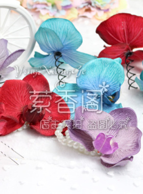 波西米亚蝴蝶兰花朵沙滩饰品