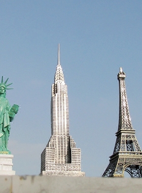 美国世界知名地标建筑树脂工艺品