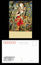 Great Dragon Picture Social Edition Longxing Temple Five Colorful Overhanging Statue of a Phonetic Postcard (can be made of Longxing Temple limit sheet)