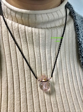 情侣款心形夜光韩版时尚吊坠项链