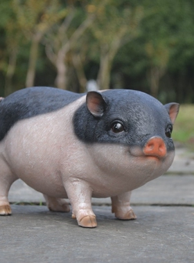 摆设花园庭院装饰农场招财猪摆件